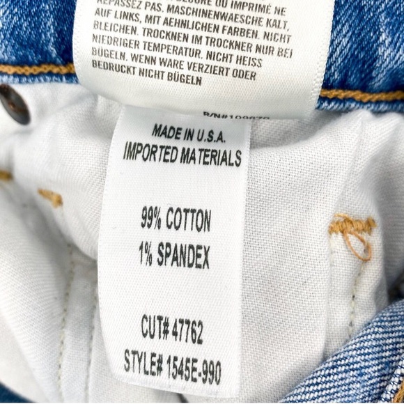 nwot Citizens of Humanity Emerson slim fit boyfriend 30 ankle Marina - Picture 8 of 8